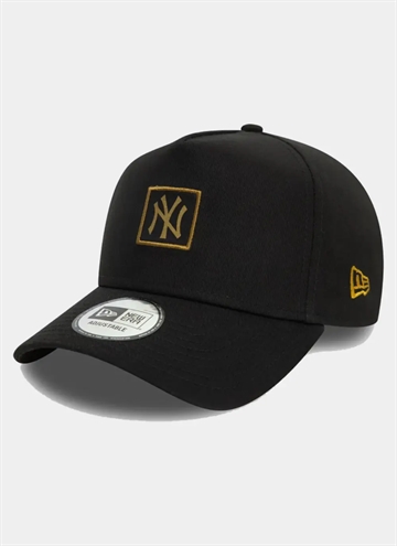 New Era Metallisk Patch NY Keps